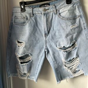 Fashion Nova ripped shorts